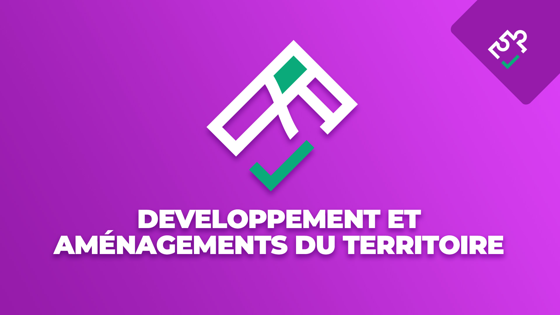 développement et aménagement du territoire aidil